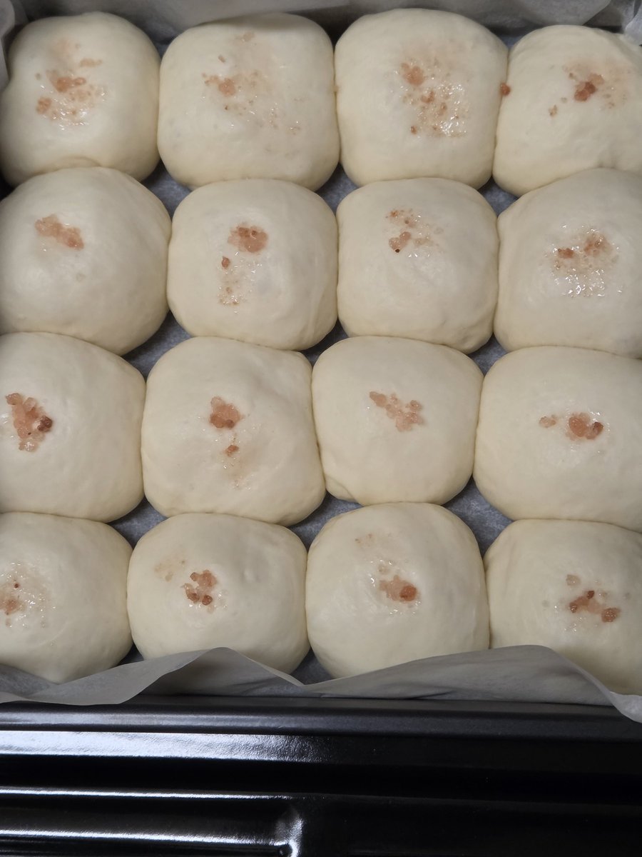 塩バターちぎりパン
蜂蜜バターがジュワッとして美味しい😋
けど、岩塩がちょっと多すぎました