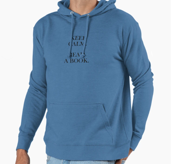 HurmerintaArt's tweet image. Keep Calm Read A Book Lightweight Hoodie.
Choose from 5 colors and many sizes. 
#inspirationalquote #reading #books 

Buy my art here: redbubble.com/i/hoodie/Keep-…