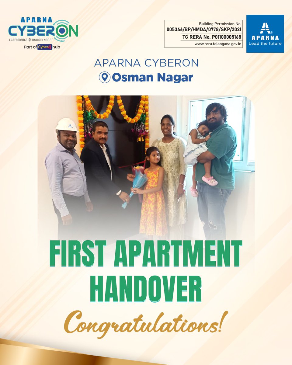 Aparna Group tweet media