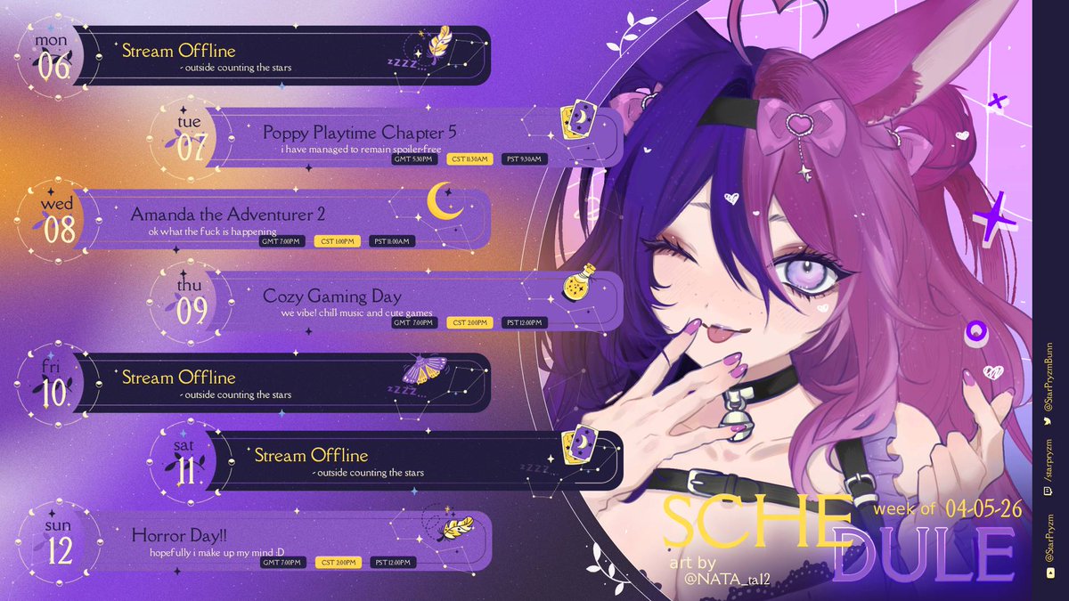 RETURN OF THE BUNNYYYY!!
I have moved and I finally have good internet. Let's gooooooo