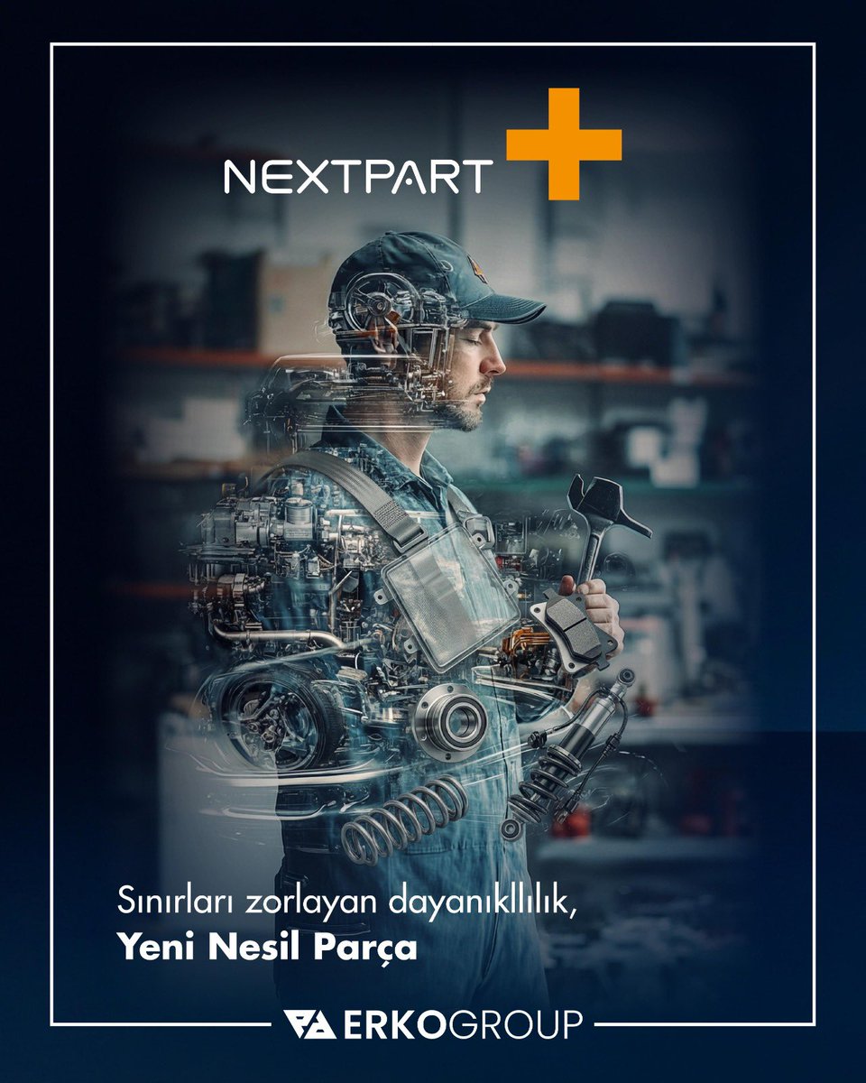 erkogrouptr's tweet photo. Geleceğin teknolojisi, bugünün dayanıklılığıyla buluştu. ✨ Sınırları aşan kalite, yeni nesil parçalar.
Nextpart+ ile yolların hakimi siz olun. 🛠️
#erkogroup #birliktedahagüçlü #nextpart https://t.co/TYpJtTFDgv