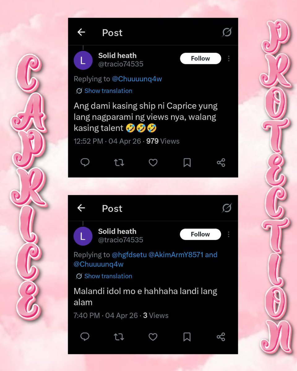 CAPRICE PROTECTION tweet media