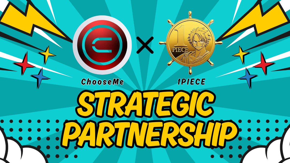 ChooseMe_Global's tweet photo. 🏴‍☠️ Setting sail for the Web3 Treasure! 
ChooseMe is proud to announce a strategic partnership with the Luffy Community! @LuffyCommunity @1PIECE_Meme 

We are joining forces with a group of partners who embody the spirit of Luffy, going all out to create the "One Piece" within the BNB ecosystem.

🚀 Upon launch, the ChooseMe prediction platform will officially support the  $1PIECE token!

Users will be able to use $1PIECE 
(CA: 0xf263cc32caed261a819713f3dcc494a96c3e5111) to participate in global event predictions on our decentralized market.

With courage as our sail and decentralized prediction as our oar, let's navigate the new frontier of Web3 together!

#ChooseMe #LuffyCommunity #1PIECE #BNBChain
