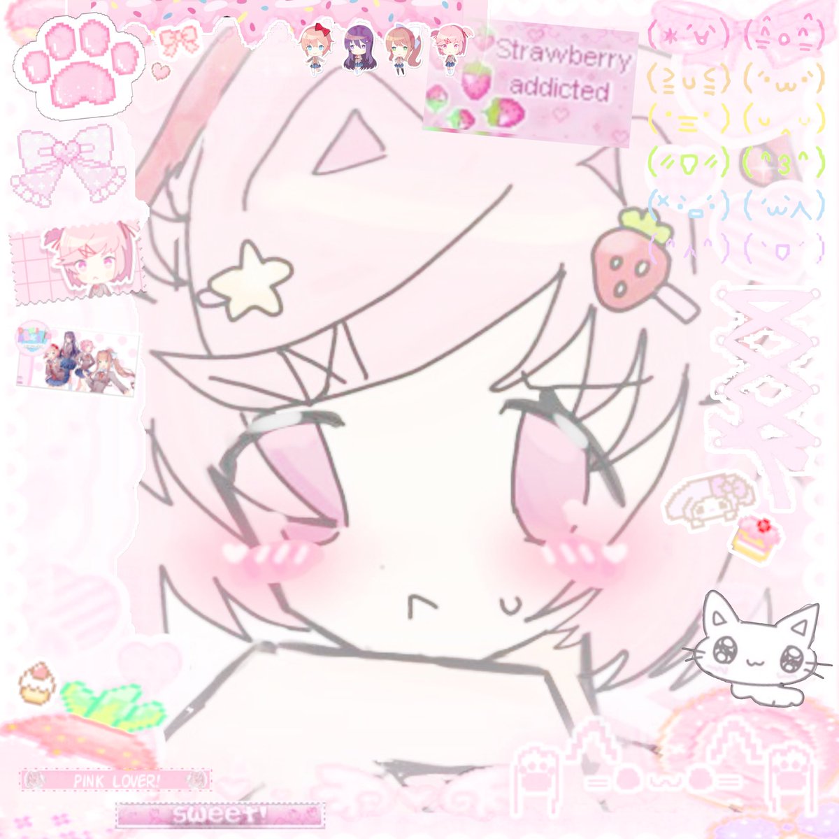 cwramelcooki's tweet image. sayosuki cutecore edit C:

art by my moot @Sayoribunshine !
i hope itz oki 4 me to use ur art,, i thought this was cute :3

꒰ #ddlc #pfp ꒱