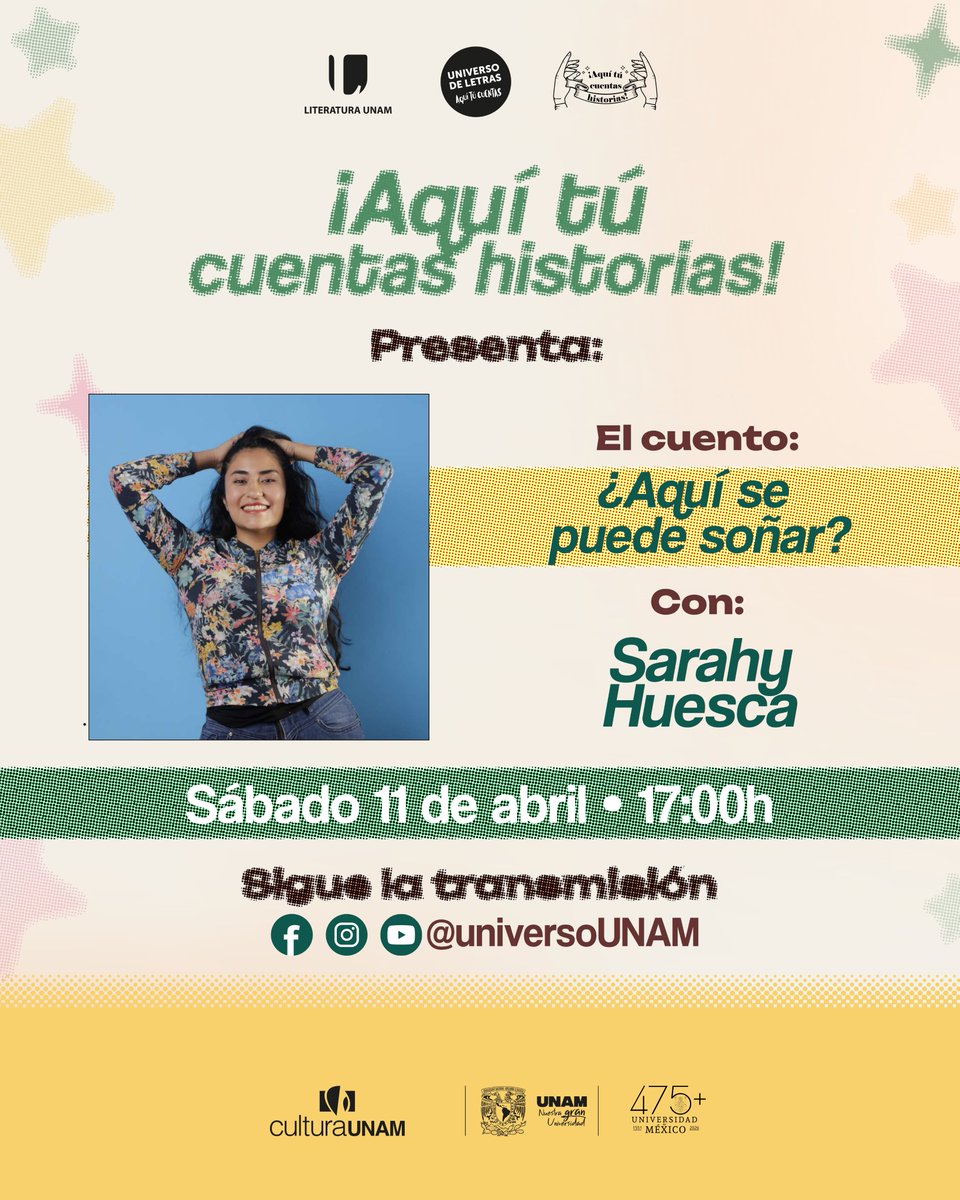 💬 Universo de Letras/ #Cátedra Pacheco 📖 tweet media