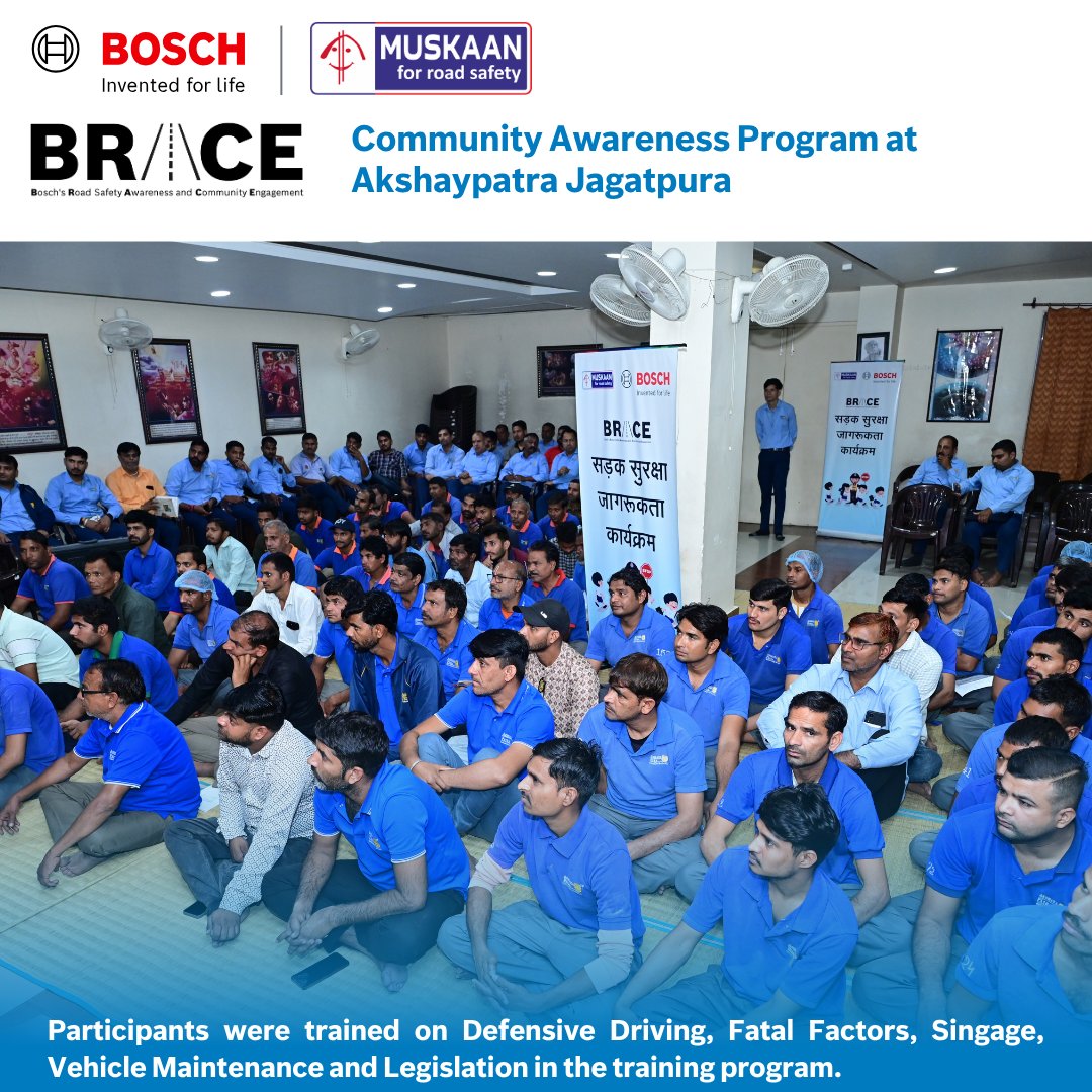 MUSKAAN: foundation for road safety tweet media