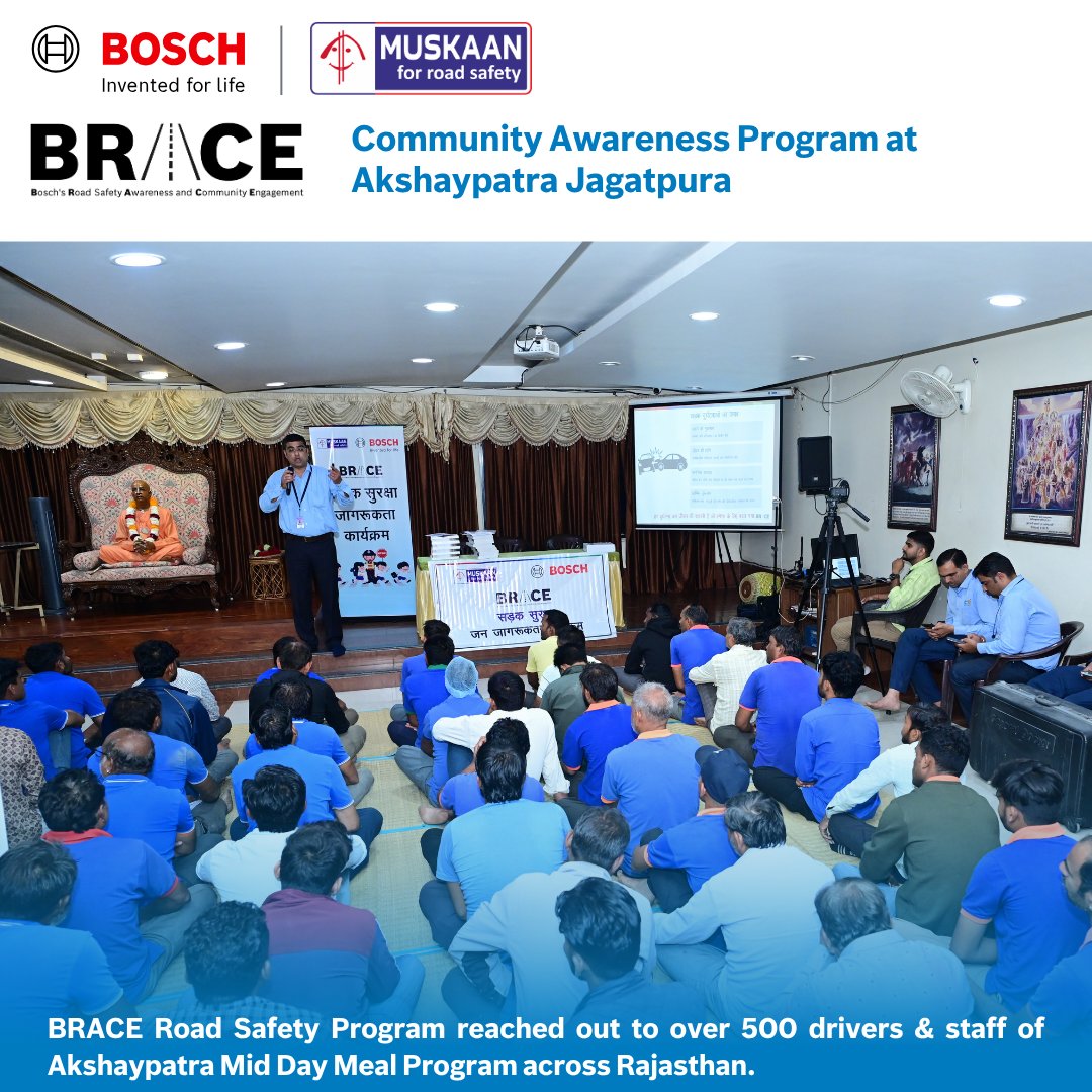 MUSKAAN: foundation for road safety tweet media