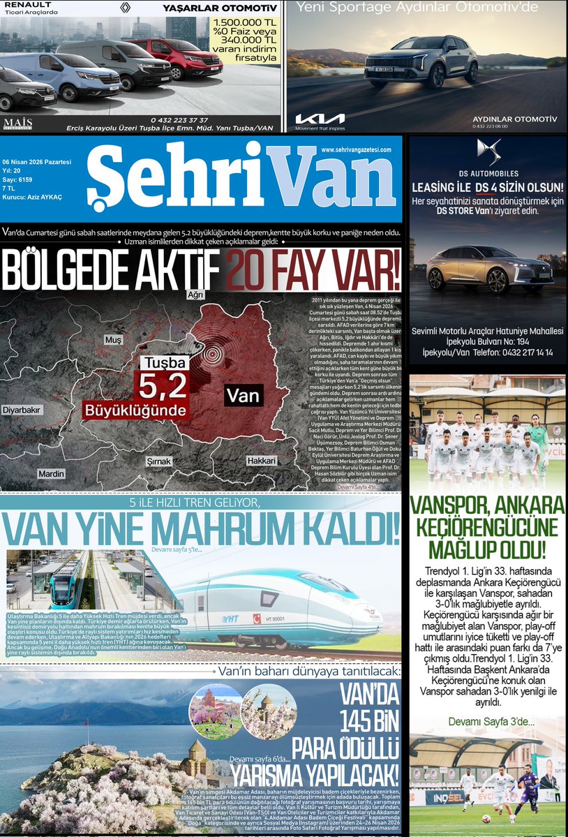 Şehrivan Haber tweet media