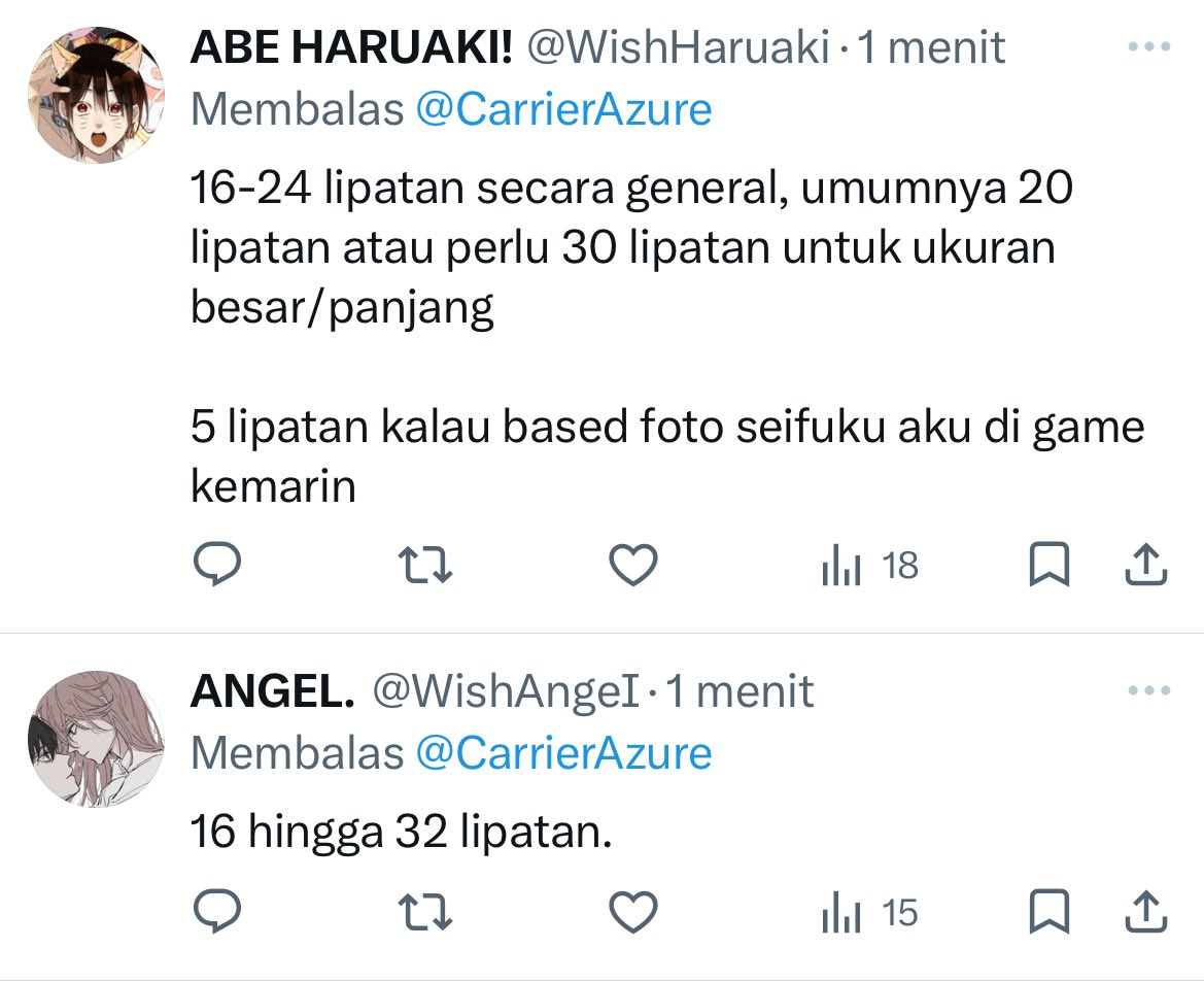 CarrierAzure's tweet photo. Mepet mepet.. jawabannya sama yah 16. https://t.co/IM3UO7ky2L