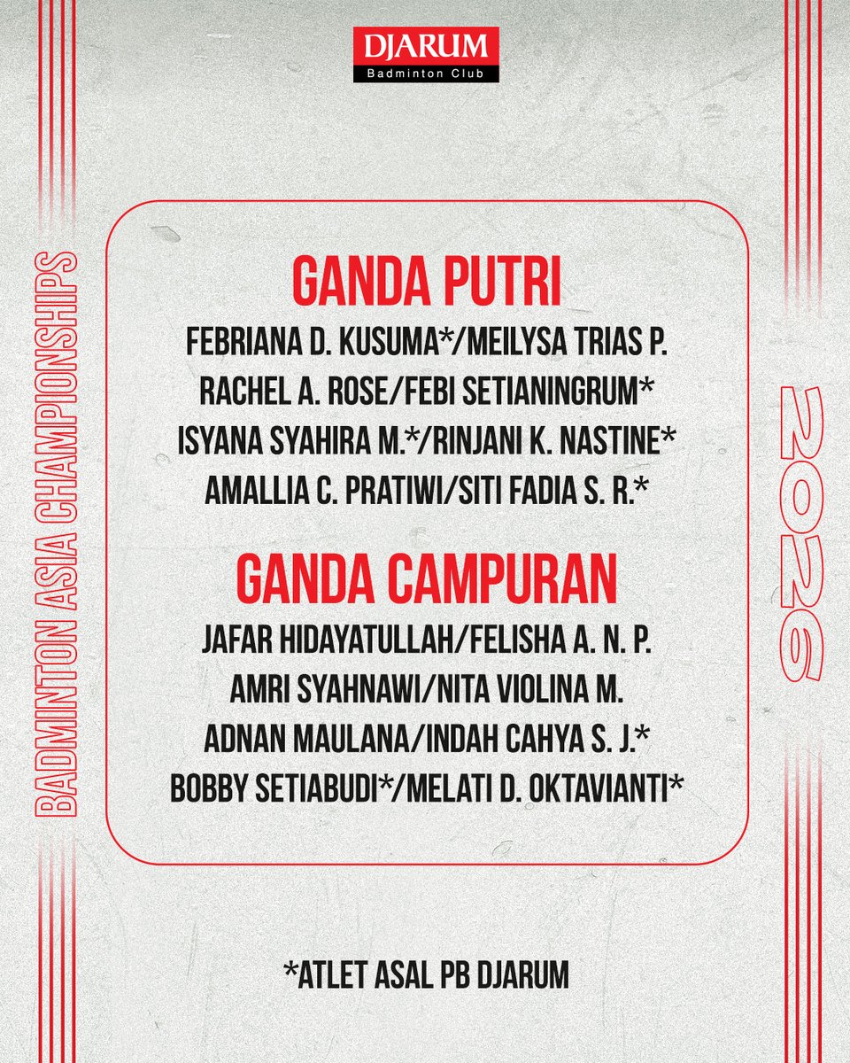 PB Djarum tweet media