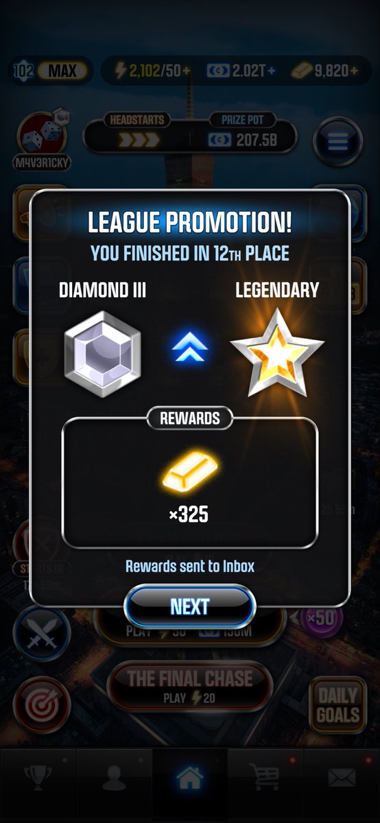 GrantStanleyUK's tweet image. Back in Legendary league and Currently 1st 🥇 in the world on The Chase World Tour app - It may or may not stay that way. 🤔 The highest I’ve finished is 2nd place.

#TheChase #BeatTheChasers #TheChaseUSA #TheChaseAUS #Quiz #Trivia