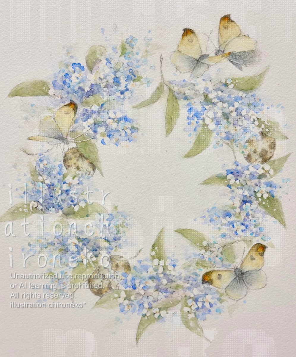 chironekomaturi's tweet image. " Forget me not " 完成~
花陰にエッグモチーフをしのばせた
#EasterMonday ver.です🐣

季節が急ぎ足で通り過ぎていきます､､､今週こそは 遅れてる庭の作業をやるぞ！やるぞ！！やるぞ〜！！！､､､もう後がない 笑🪴🪏←季節毎定期。

佳き1週間を🌿