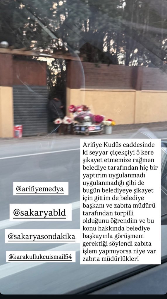 atalayebruu's tweet photo. Seyyar satıcıya 5 şikayet cimere şikayet etmemize rağmen Arifiye belediyesinden ve zabıta müdürlüğünden izin verilmesi pes doğrusu https://t.co/JflfcMBYLV