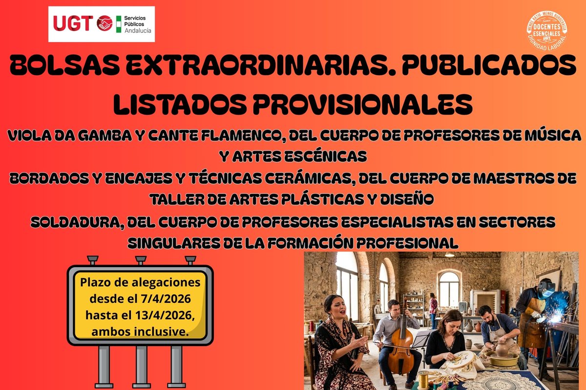 UGT Educación Andalucía tweet media