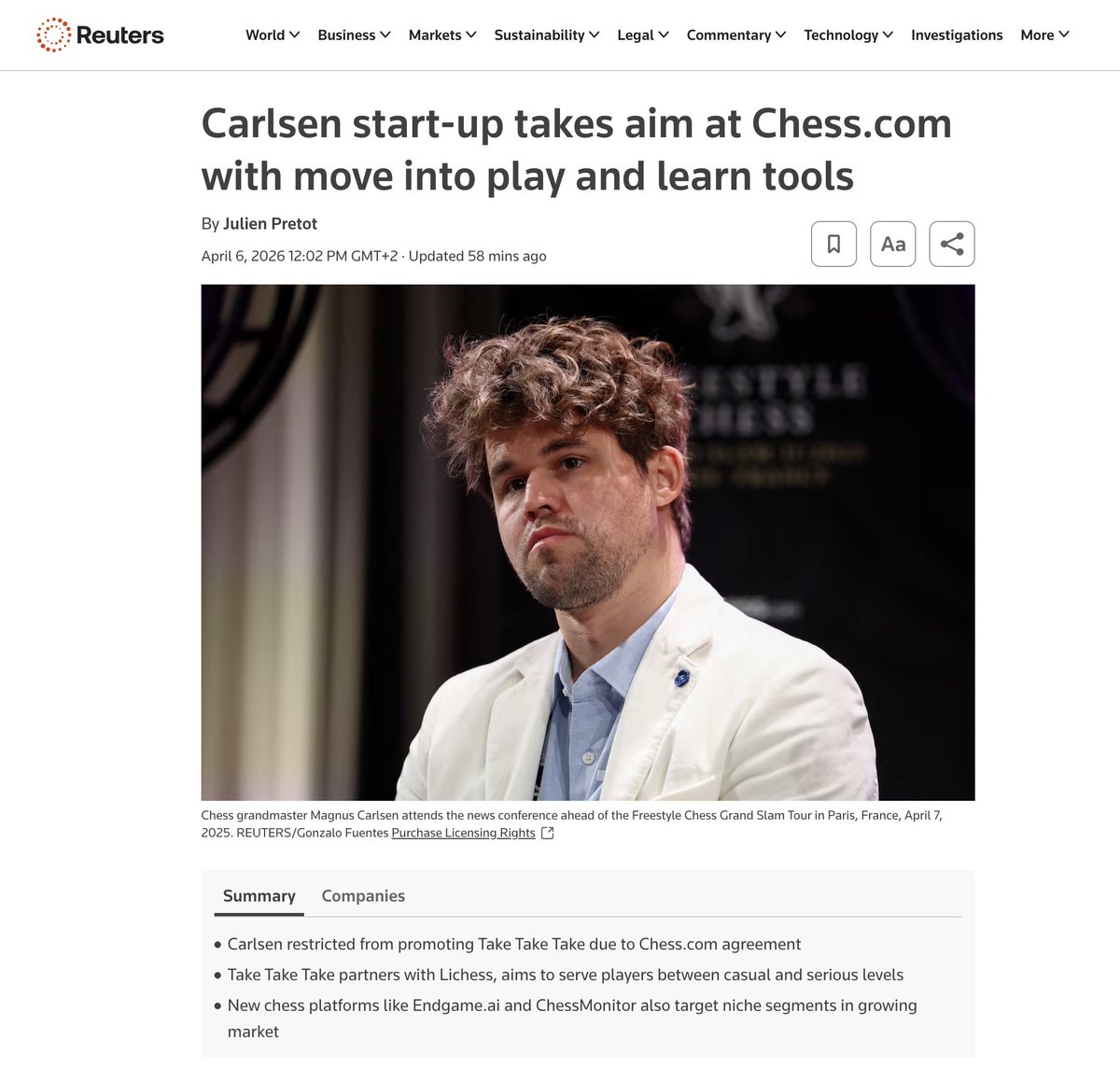 Take Take Take tweet media