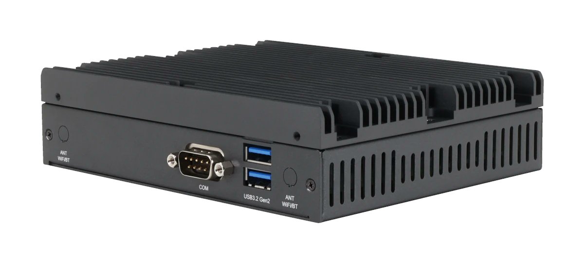 cnxsoft's tweet photo. Fanless Alder Lake-N/Twin Lake mini PC with dual 4K HDMI output for kiosks and digital signage applications.
https://t.co/dx3ELLsFR7

@AAEON Intelli TWL01 Edge is powered by up to an Intel Core 3 N355 CPU, coupled with 16GB LPDDR5, 64GB eMMC flash, and features M.2 sockets for NVMe storage and WiFi/Bluetooth connectivity, two Gigabit Ethernet ports, four USB 3.2 ports, an RS-232/422/485 COM port, and more.

The company provides support for Windows 11 LTSC, Ubuntu 24.04 Desktop, and Yocto 5.1 Linux.