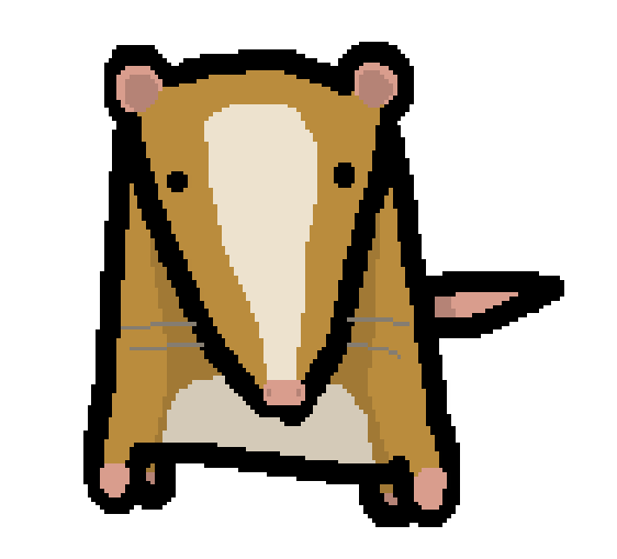 PigeonGod39's tweet image. Daily Rats for no reason

Day 641: Trapezoid Rat #rat #pixelart