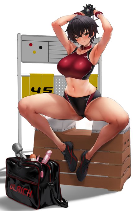 陸上部褐色ボーイッシュちゃん 