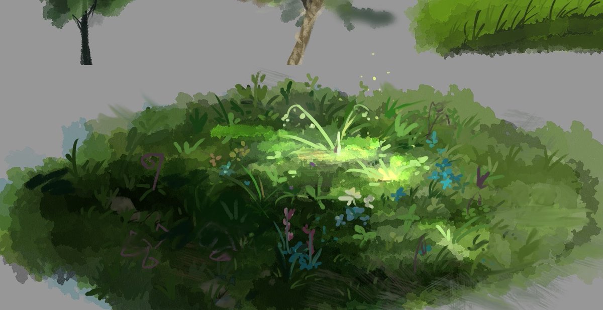 草生やしをこころみた