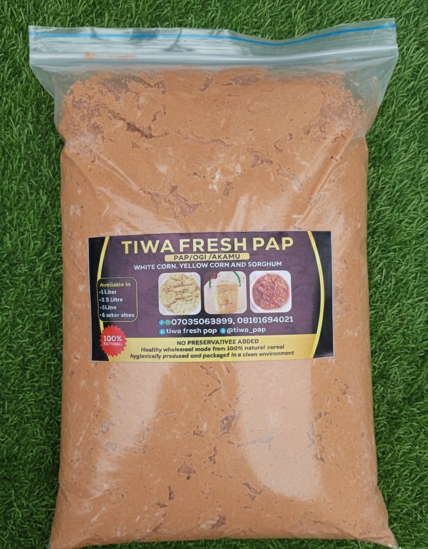 QUBRAH11's tweet image. Tired of bad-smelling PAP ruining your mornings? 
It’s time to EXPERIENCE the freshness revolution with TIWA Fresh #PAP #OGI #AKAMU! 👌
One sip, one taste, and you’ll never go back 😋😉 

💛 Yellow &amp;amp; White PAP – 5L 🔶 ₦10k
🌽 Guinea Corn PAP – 5L 🔶 ₦13k

📍 Ibadan
Nationwide