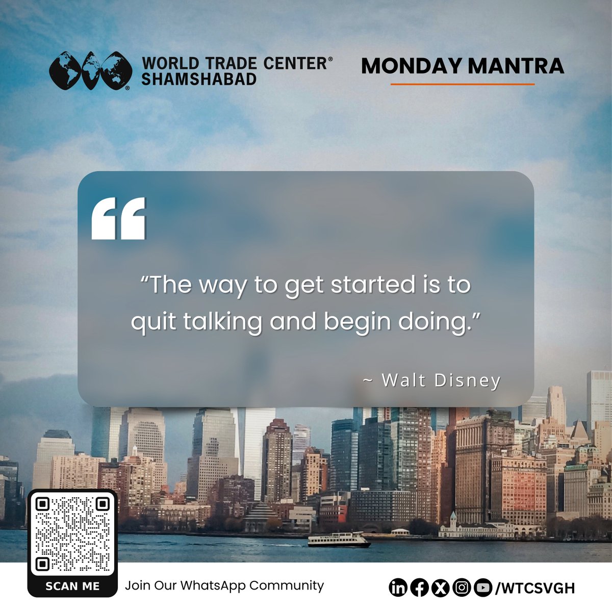 wtcsvgh's tweet image. Ideas only create impact when they turn into action. If you’ve been planning, discussing, or overthinking, this is your sign to take the first step today. Progress begins the moment you stop talking about it and start doing it.

#MondayMantra #TakeAction #ExecutionMatters