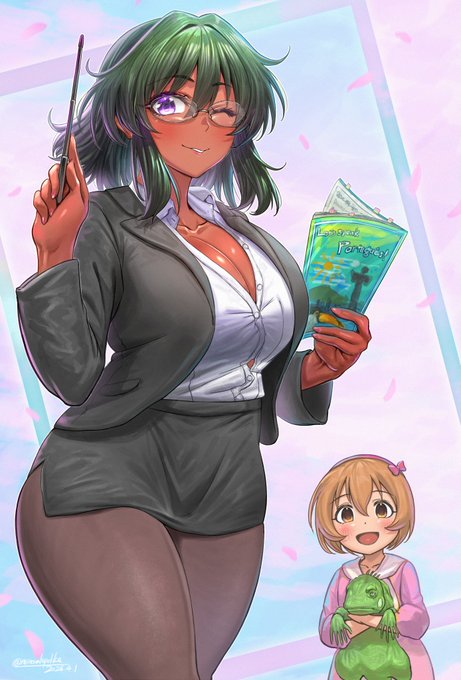 教師ナターリアと生徒ナターリア☺️🏫👩‍🎓
#デレマス #デレステ 
#ナターリア #生田輝 
#シンデレラガール総選挙2026 