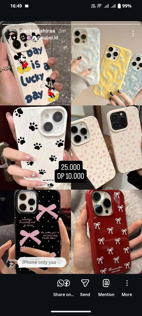 bybaobeiid's tweet photo. open jastip china🫶🏻 taobao pinduoduo xianyu. bisa lewat Oren juga ya guys 

kita open jastip sampai tgl 20 April ini ya guys, ready Ina 15 Mei❤️
jastip china baju phone case tas sweater ganci gelang doll dll
info lebih lanjut bisa ke ig kita ya @bybaobei.id https://t.co/T4jD2nnQFG