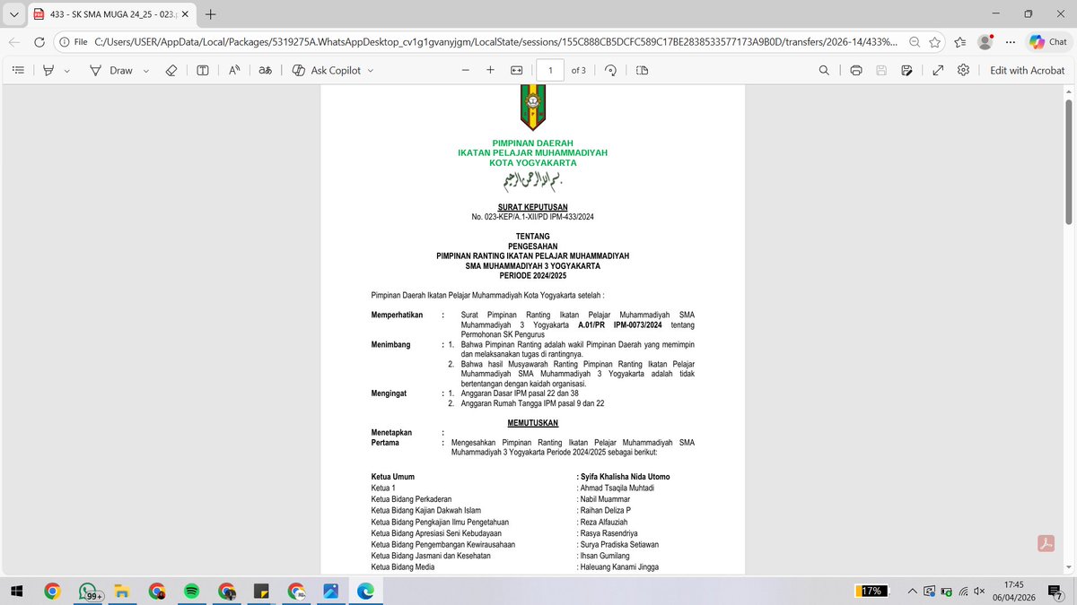 #PelajarImpresif tweet media