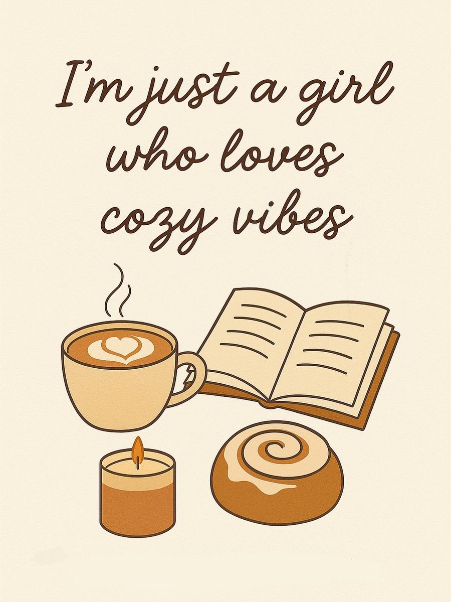 📖🌧️☕️🕯️