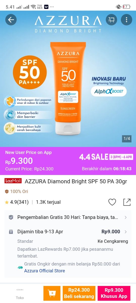 lovetecansomuch's tweet photo. saking gdabak gdubuknya hidup sampe ga sadar kalo ss tinggal sedikit untung Masih Lazada44 Sale jadi ga khawatir ehehe soalnya ada diskon😭💗
https://t.co/2cFP8h4zrw https://t.co/P0MlMWhjLK