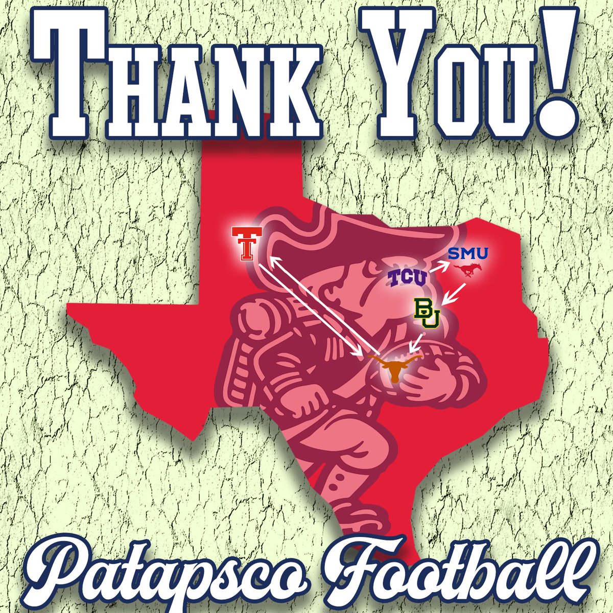 Patapsco Patriots Football tweet media
