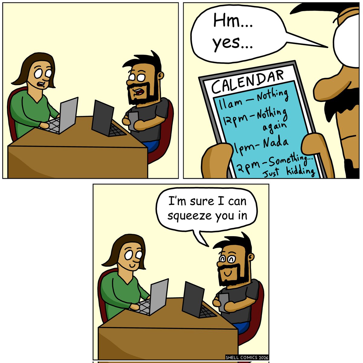 Shell Comics tweet media