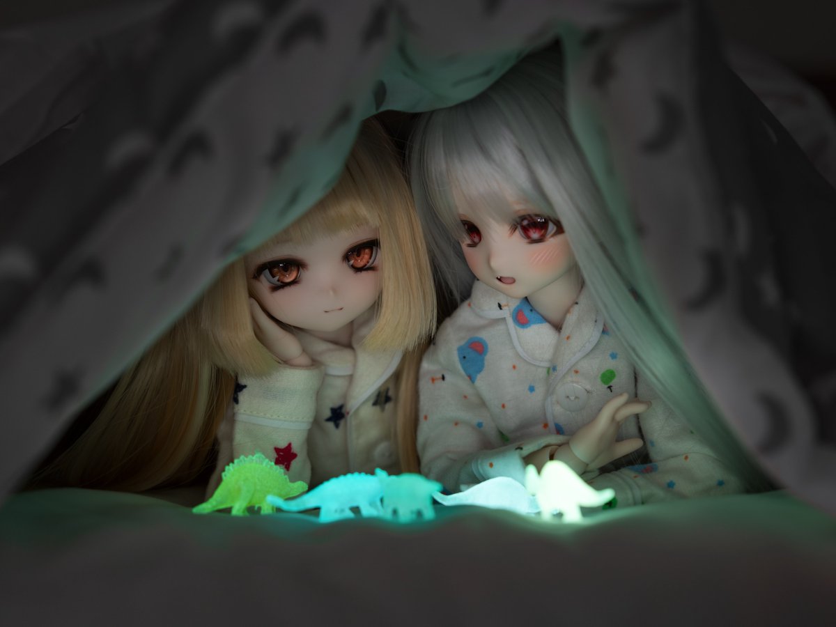 夜光恐竜
#わにわっ娘 🐊
 #お餅鳥っ子