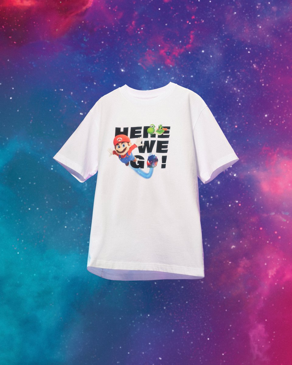 UNIQLO_France's tweet photo. UT SUPER MARIO GALAXY MOVIE disponible maintenant !

Le film débarque chez UT avec des T-shirts pour adultes et enfants, capturant l'esprit d'aventure de Mario et ses amis.

#UNIQLOLifeWear https://t.co/z14uisuTbM