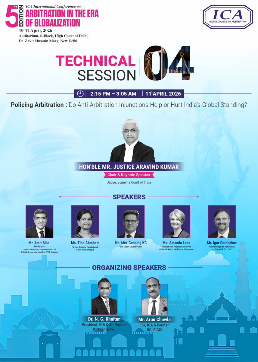 INDIAN COUNCIL OF ARBITRATION tweet media