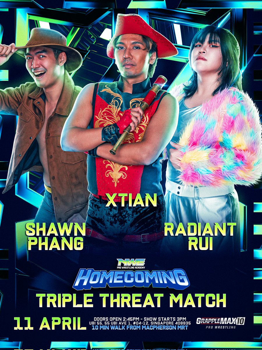 Grapplemax Pro Wrestling Singapore tweet media