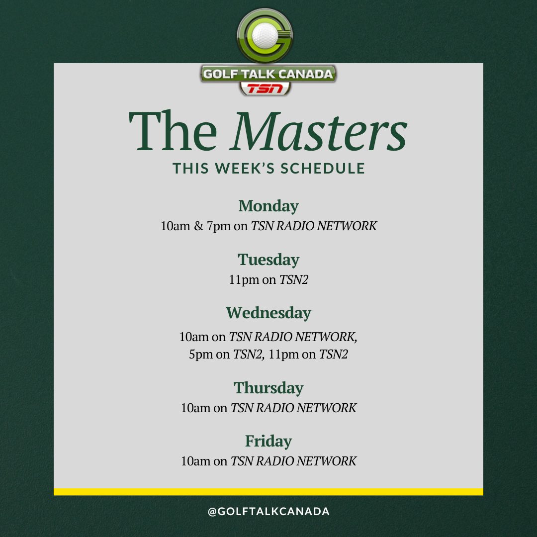 GOLF TALK CANADA tweet media