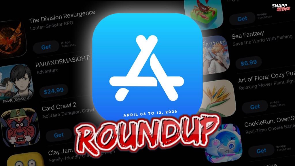 snappzillagames's tweet image. Good morning ☀️ Glitches! It’s a new release week on the #AppStore and of course, a brand new #SNAPPRoundup. 🤞 for a good week!
snappattack.com/2026/04/06/thi…

#mobilegames #indiegames #mobilegaming #videogames #gaming #iphone #games