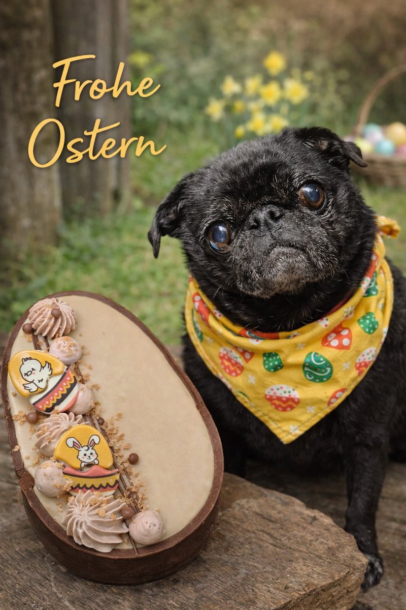 MopsLotta's tweet photo. Schönen Ostermontag von uns allen hier 🥰🤗 https://t.co/bSTiCfj9bZ