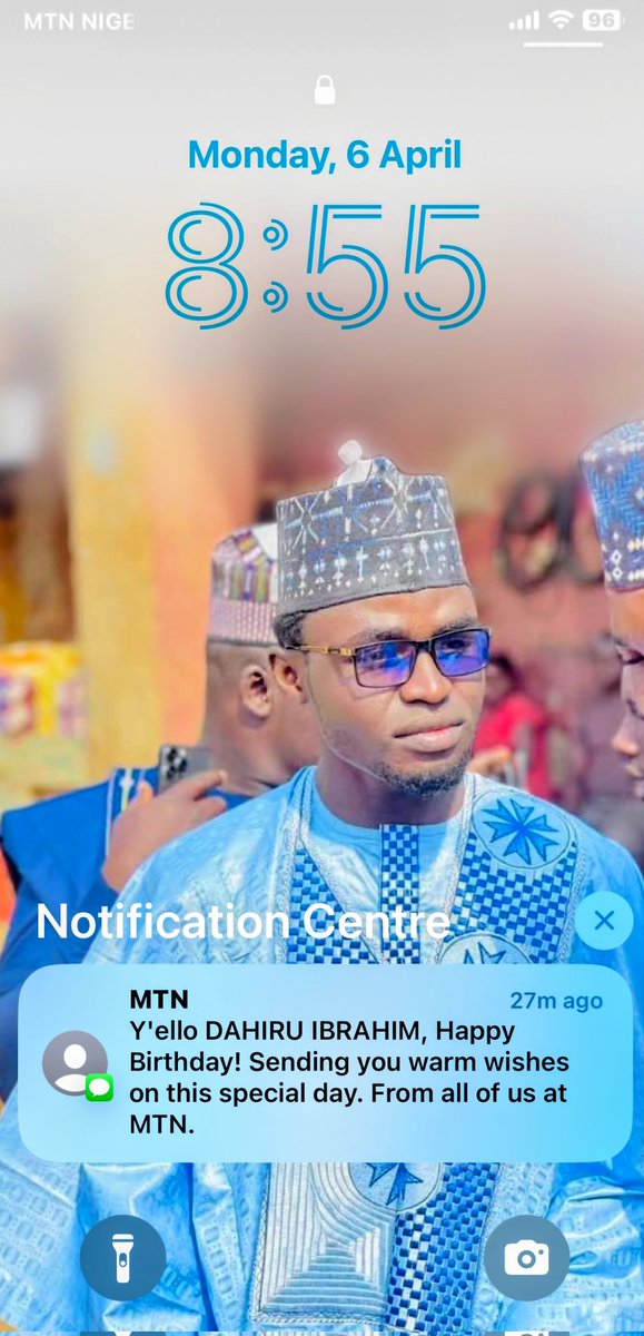 Alhamdulilah for another Fruitful Year. We go again 💪. In Addy 🎉

Thank you <a href="/MTNNG/">MTN Nigeria</a> for the reminder.