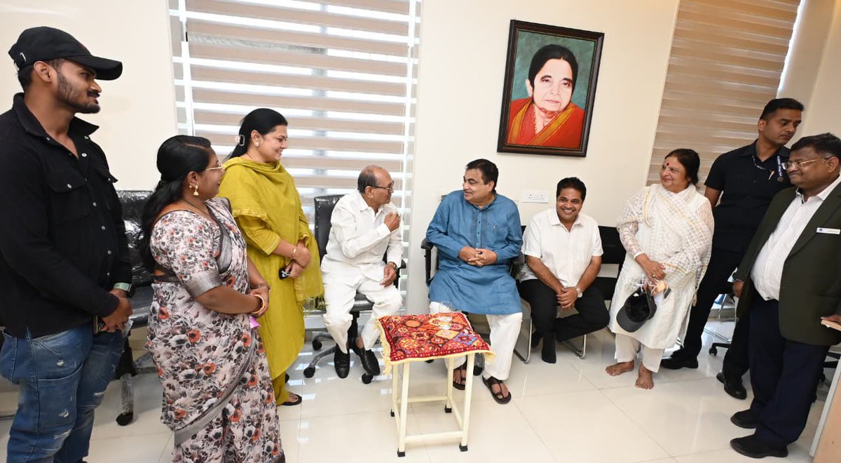 Office Of Nitin Gadkari tweet media