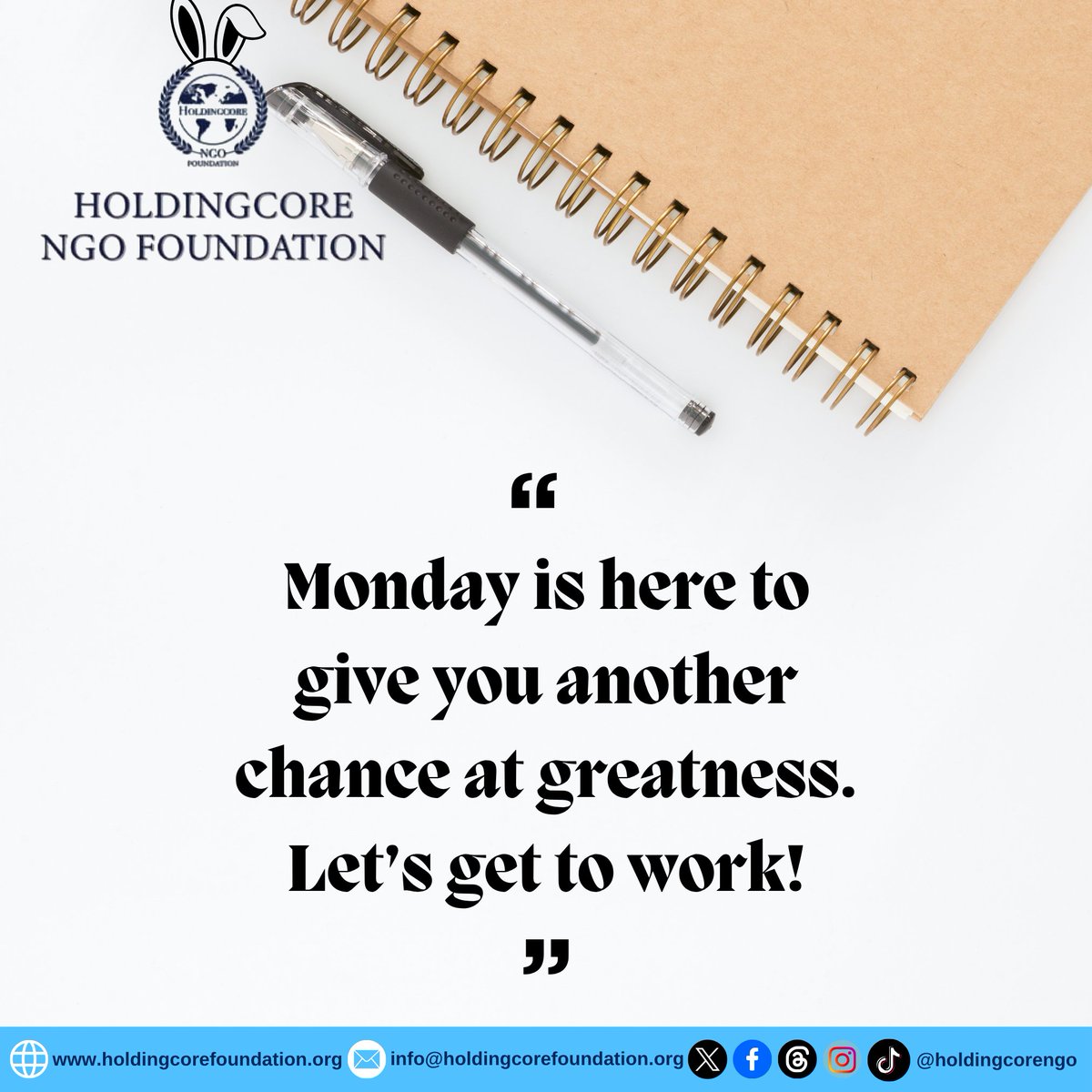 Holdingcorengo's tweet image. You don't "find" greatness; you build it brick by brick, Monday by Monday. 

#HoldingcoreEMPFoundation #Empowerment #LegacyBuilding #LeadershipMindset