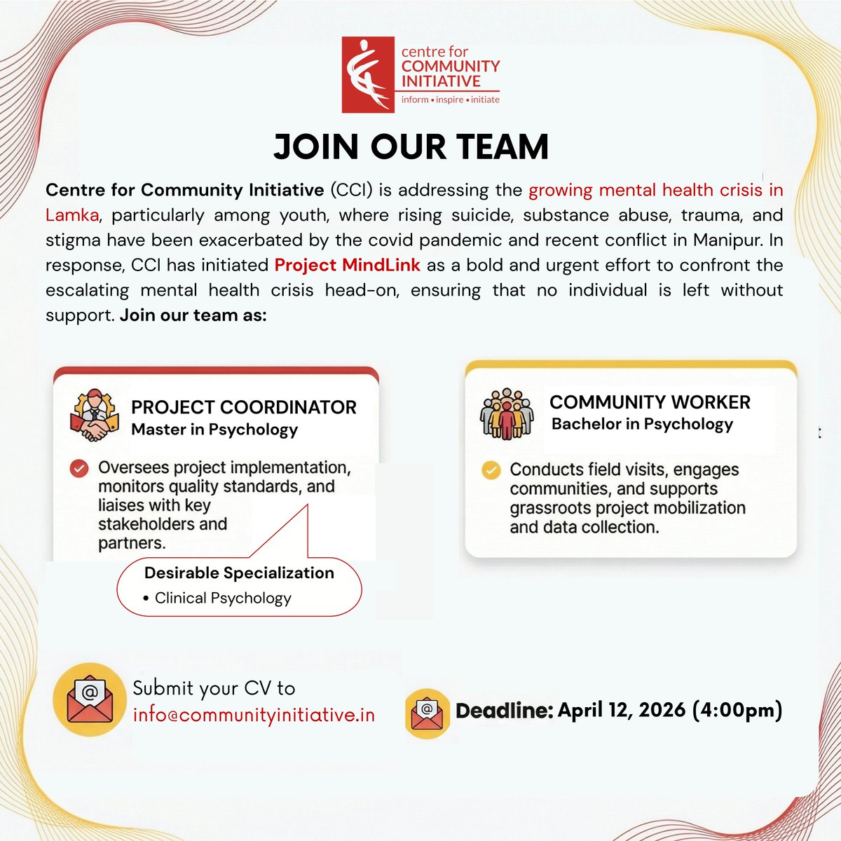 Centre for Community Initiative tweet media