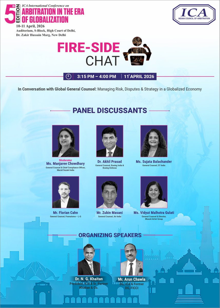 INDIAN COUNCIL OF ARBITRATION tweet media