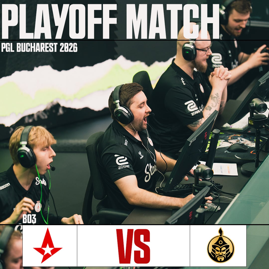 AstralisCS's tweet image. It’s time to secure that spot in the playoffs!
We’re up against @1mongolz today. 🔥

#ToTheStars