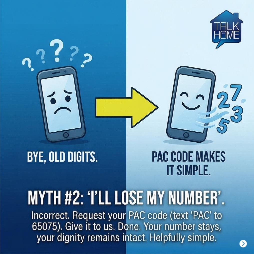 TalkHomeUK's tweet image. 3 Myths about switching SIMs... BUSTED. 💥

Which of these myths have you fallen for in the past?
Drop a comment below! 👇

#porting #uksim #SIMOnly #numberport