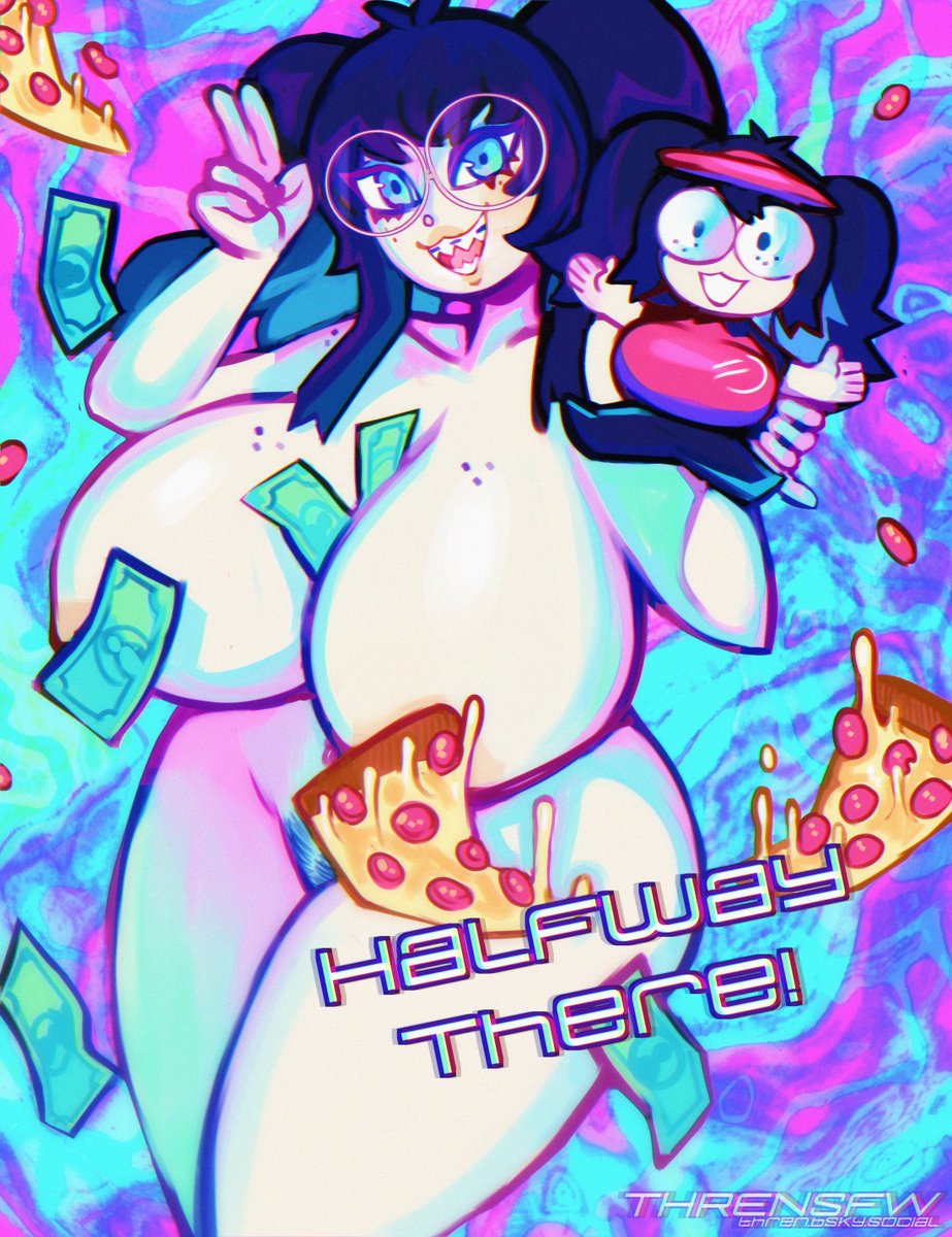 fanart i made a bit ago to promote my husband <a href="/acgats/">gats 🔞 acgats.bsky.social</a> ' tips plush (: