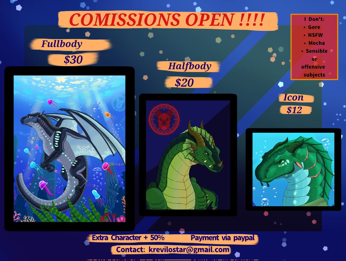 Kay Rev Comissões Abertas| Comissions Open tweet media