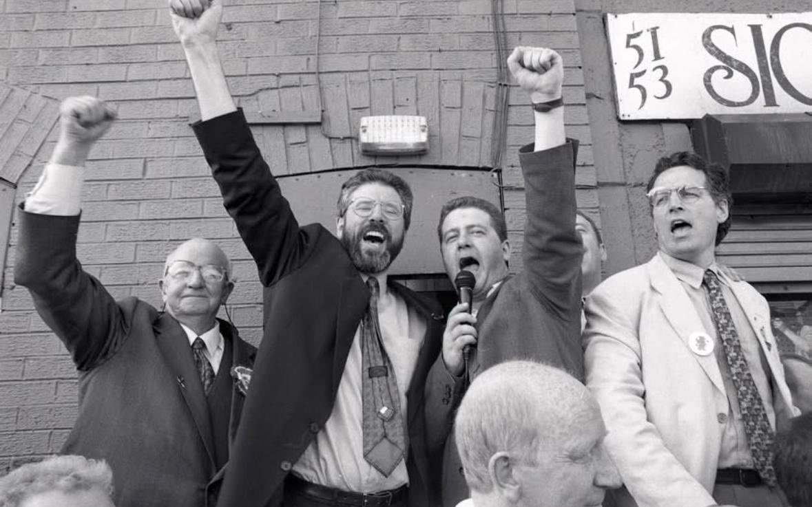 Gerry Adams tweet media