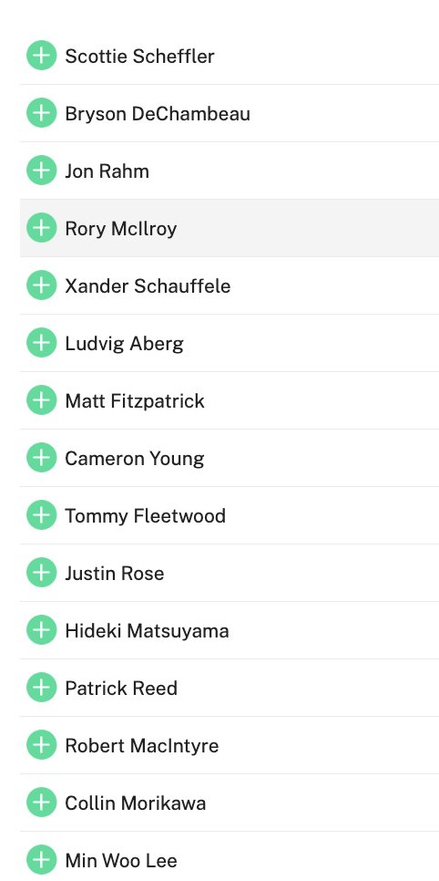 PADRAIG HARRINGTON TRACKER tweet media